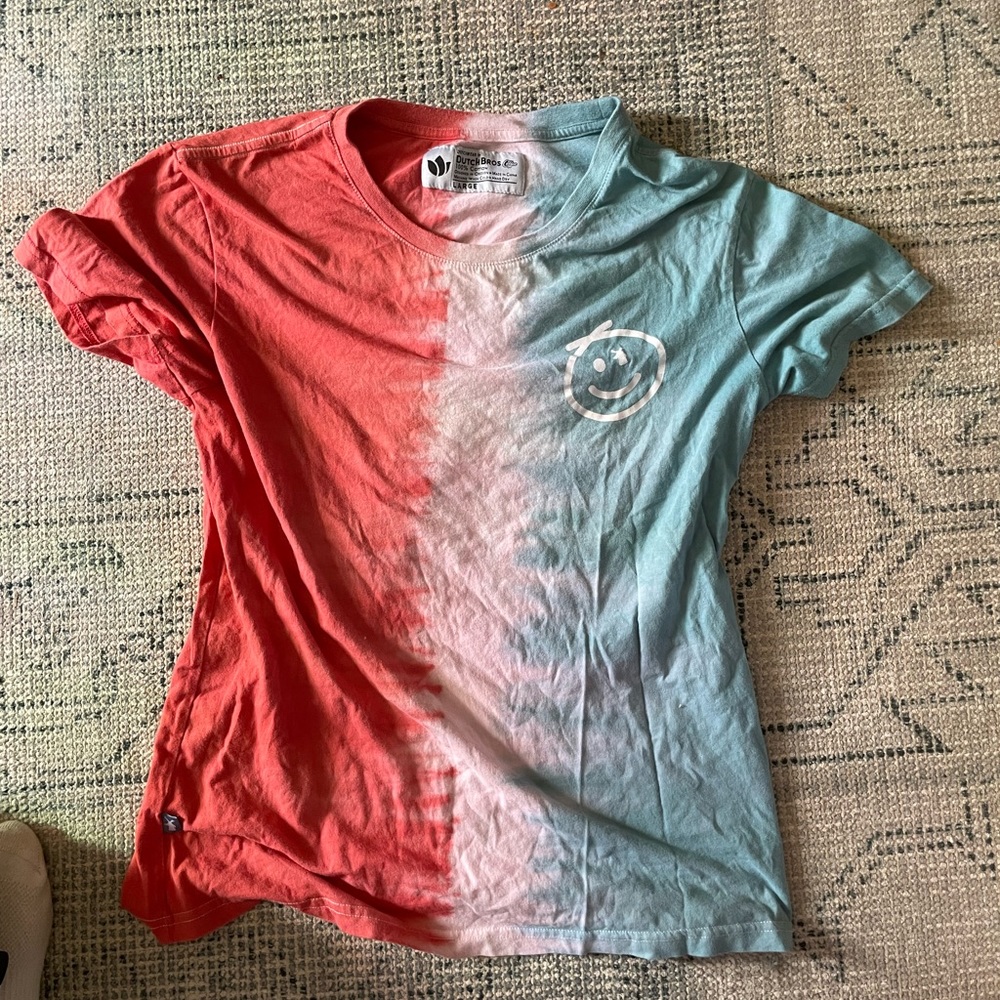 Womens red white and blue T-shirt